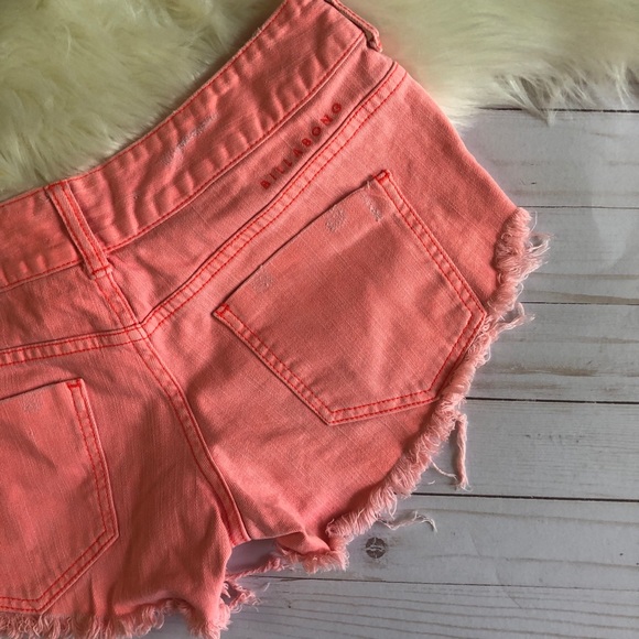 Billabong Coral Laneway Fringe Shorts - Picture 5 of 7